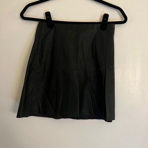Express Faux Leather Mini-Skirt